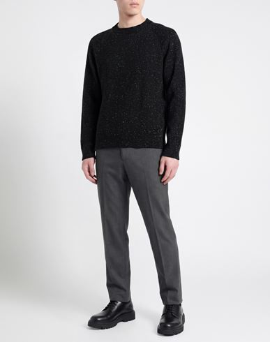 Lab Man Sweater Black Size XL Virgin Wool, Cotton