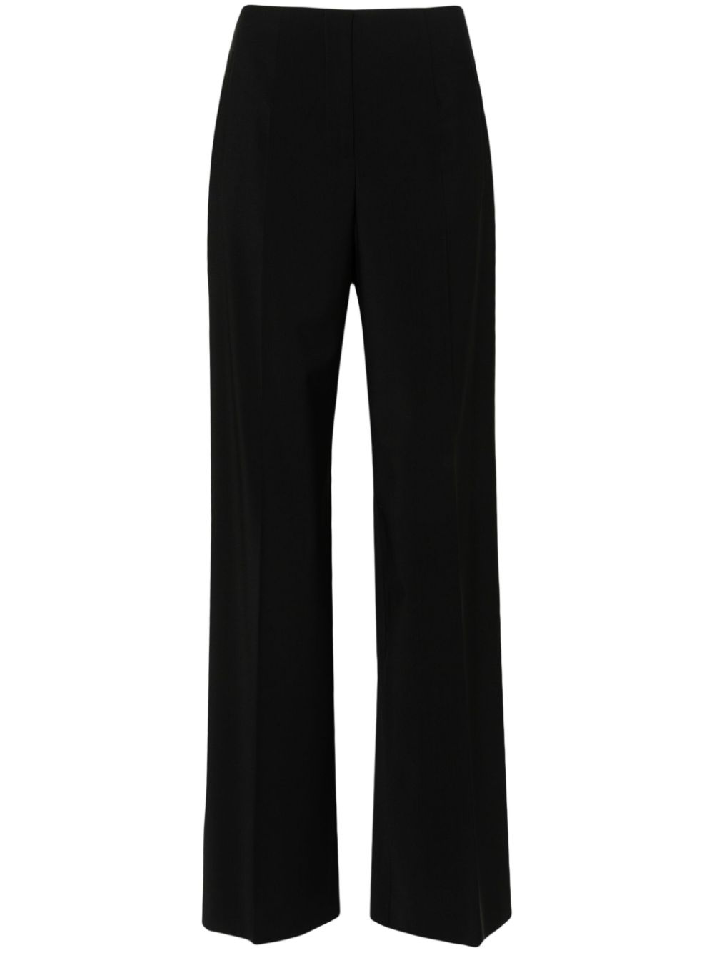 High-waist tailored trousers - Black