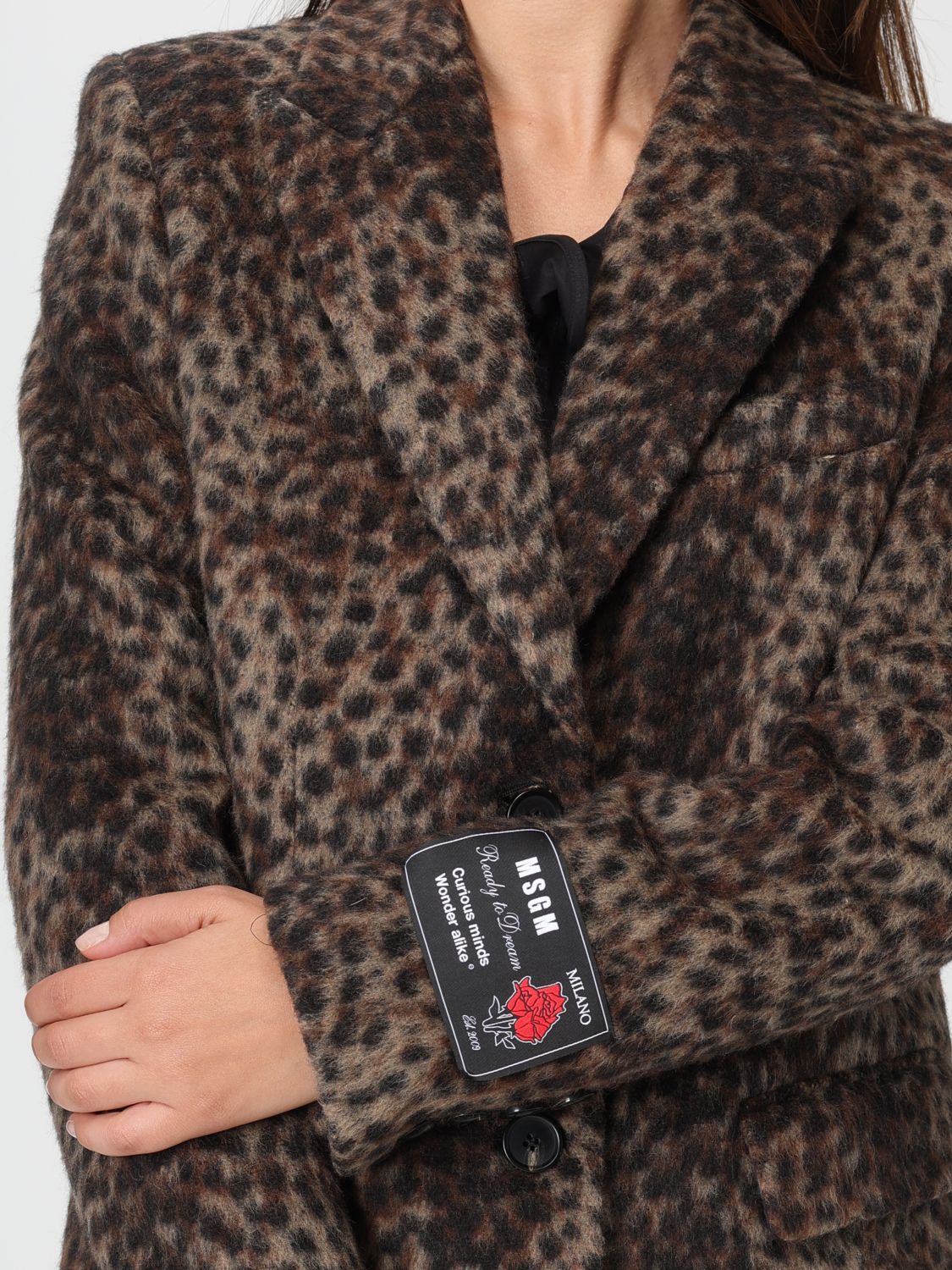Coat Woman color Brown