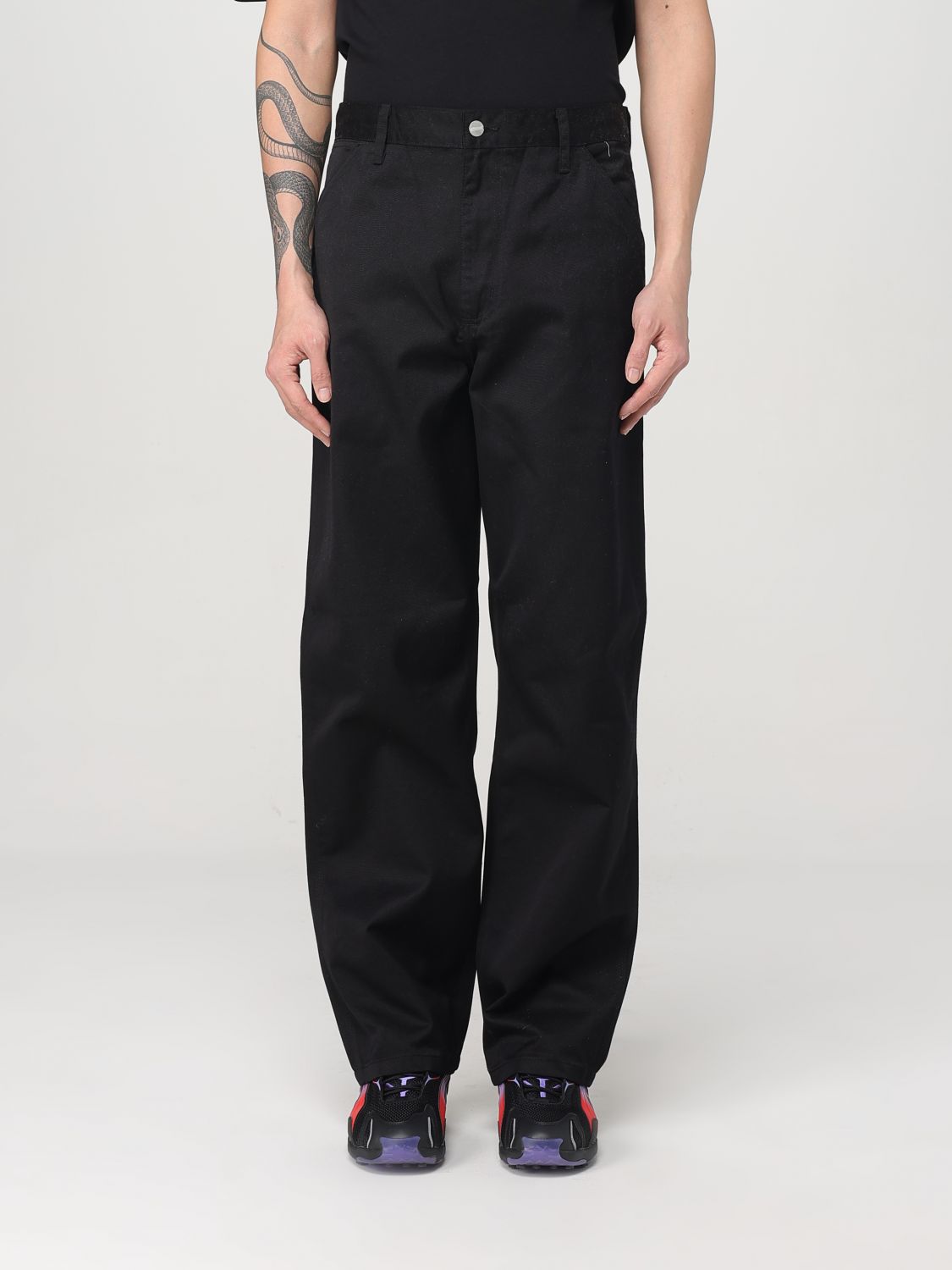 Pants Men color Black