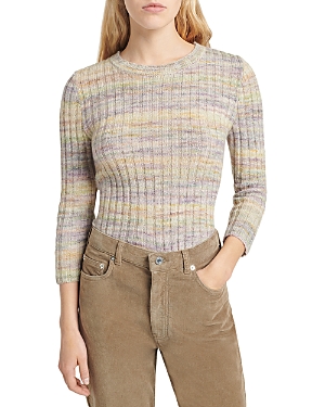 Arielle Ribbed Crewneck Sweater