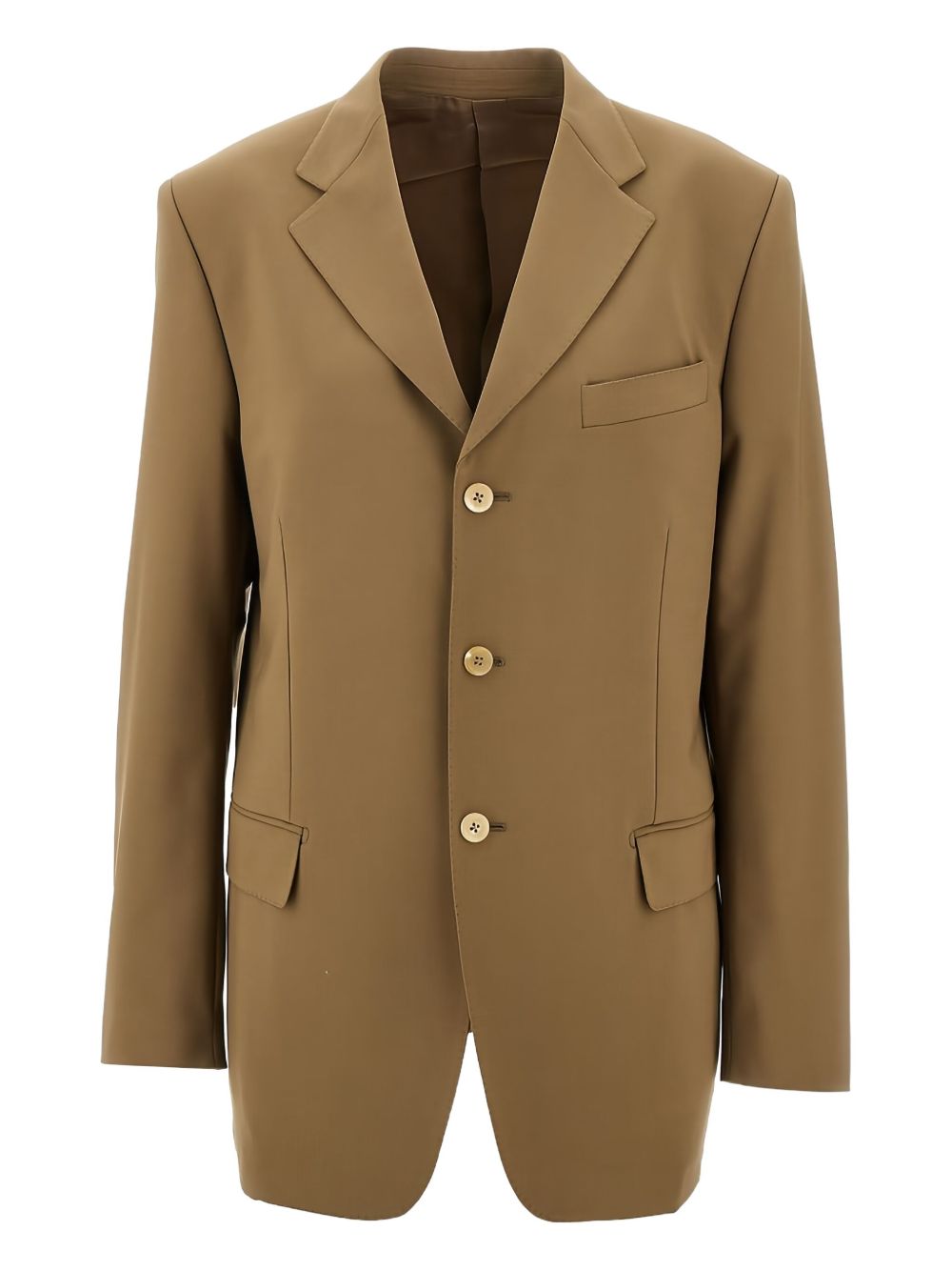 Single-breasted blazer - Green