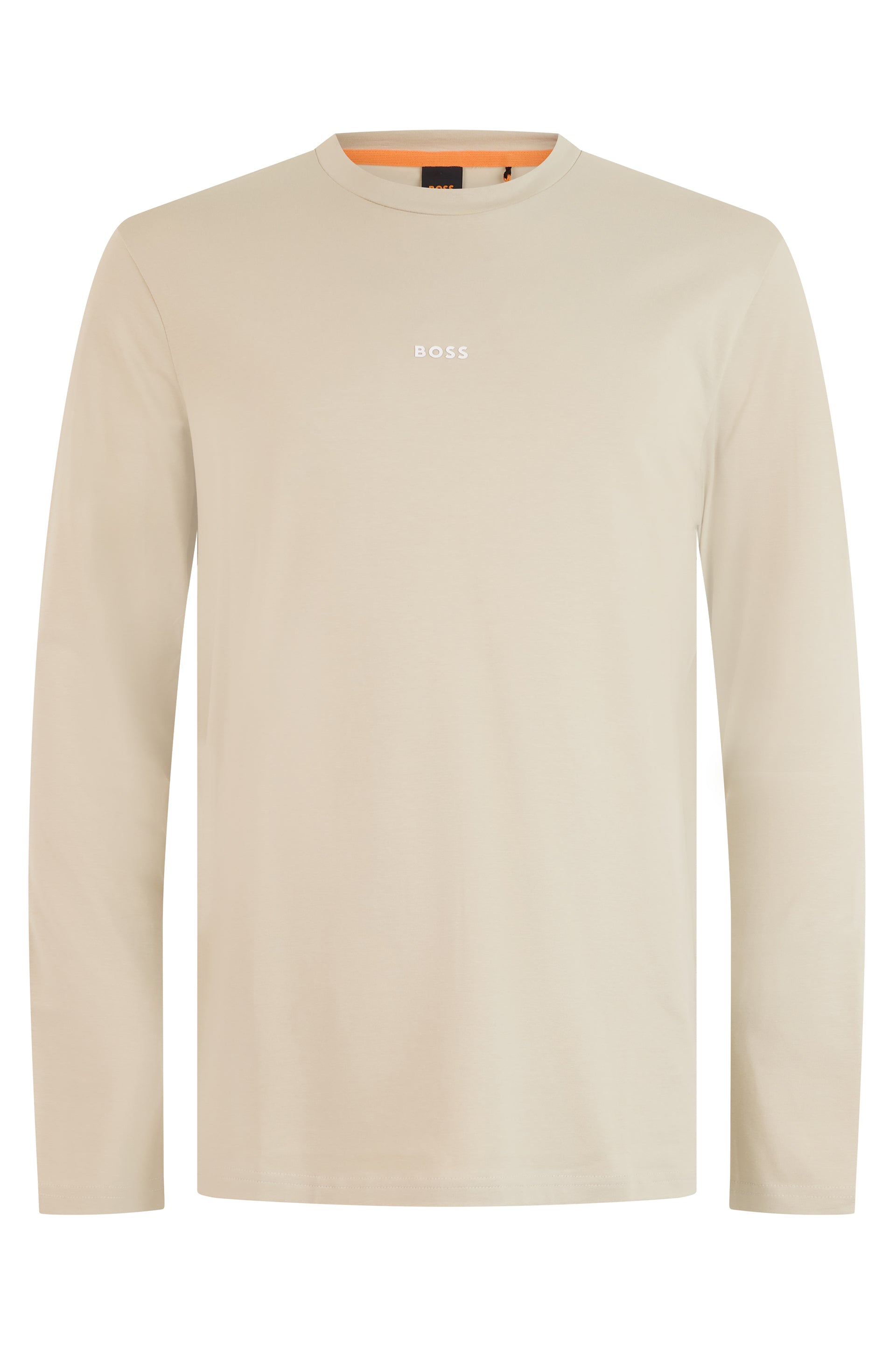Cotton Jersey T-Shirt — Beige