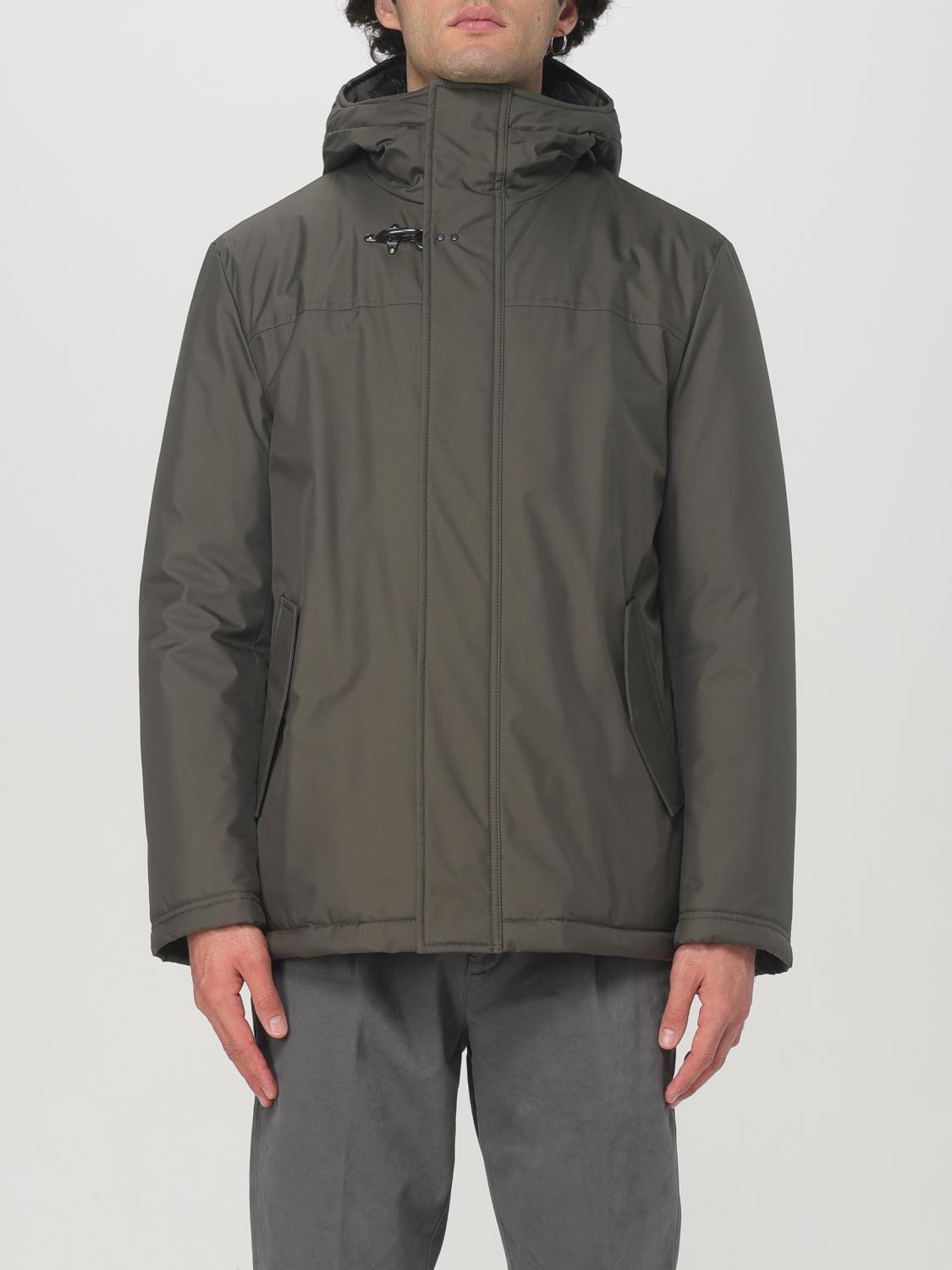 Jacket Men color Green