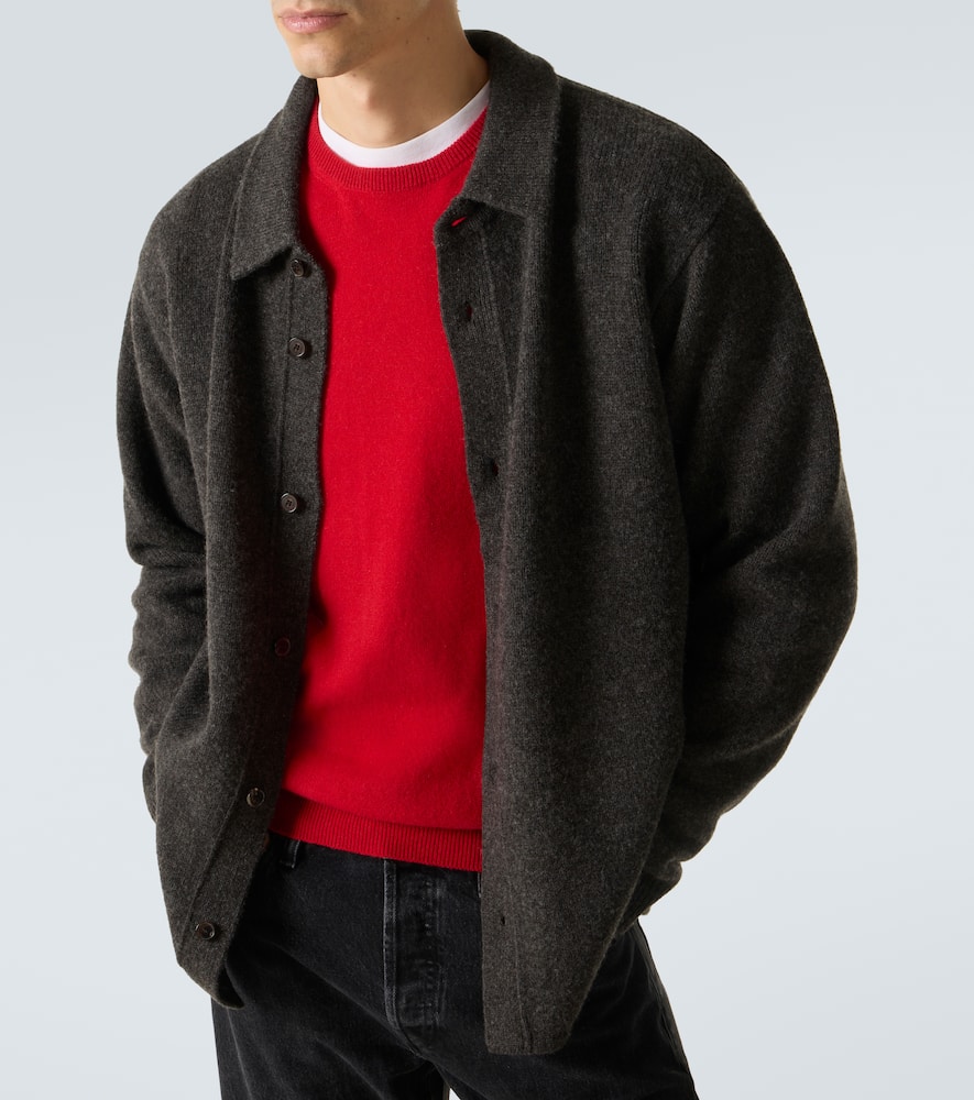 Wool overshirt