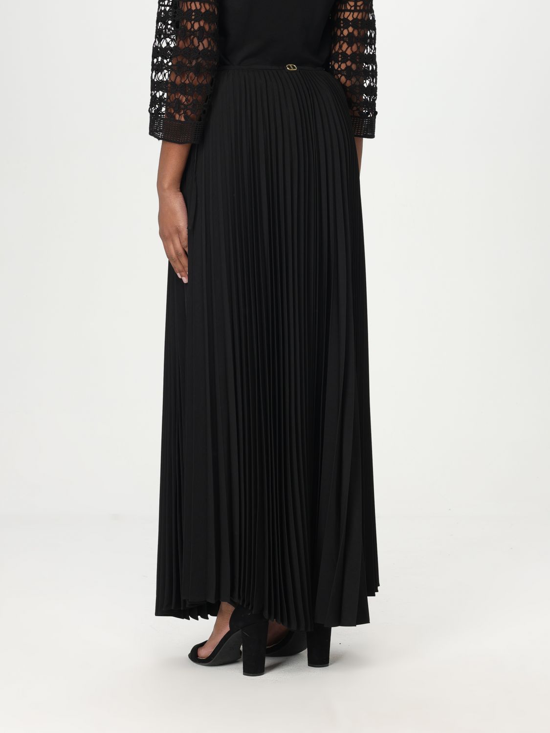 Pleated skirt - White