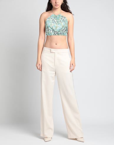 Woman Top Ivory Size 6 Cotton