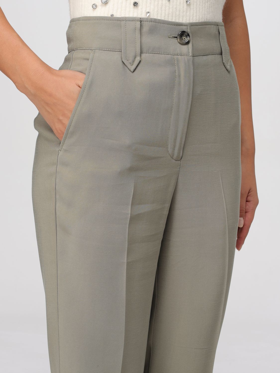 Pants Woman color Green