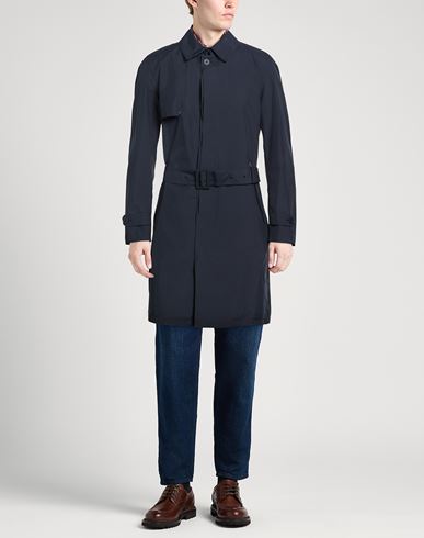 Laminar Man Overcoat & Trench Coat Navy Size 38 Polyester