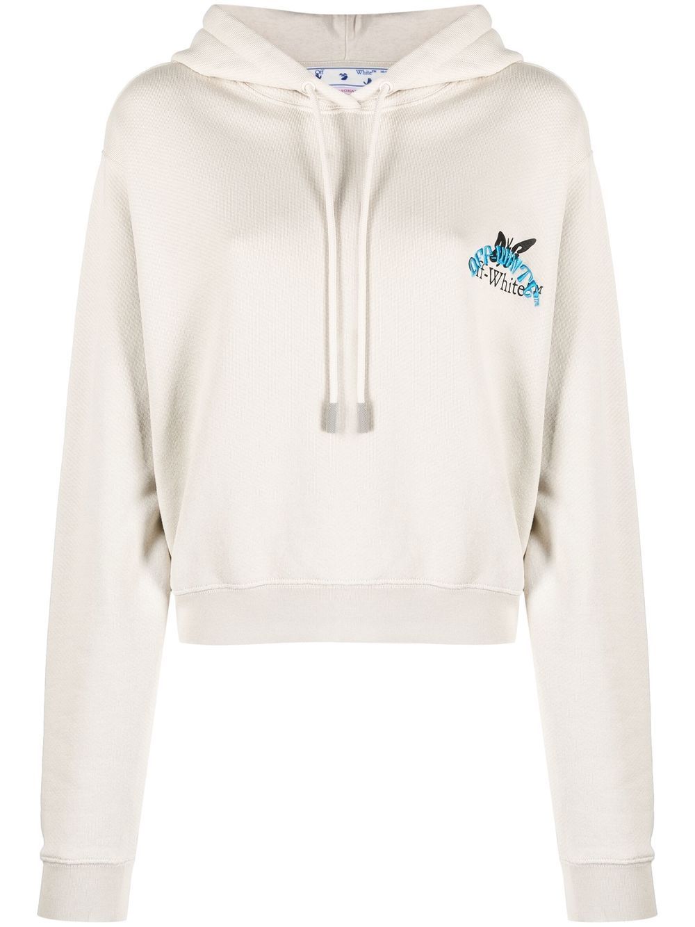 Butterfly Cropped Hoodie
