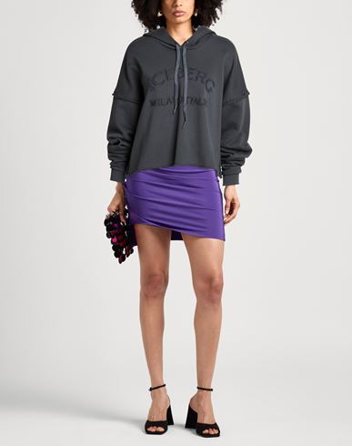 Woman Sweatshirt Grey Size M Cotton