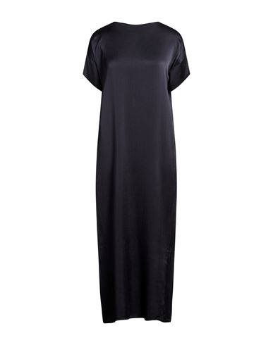 Woman Maxi dress Midnight blue Size XS Silk, Elastane