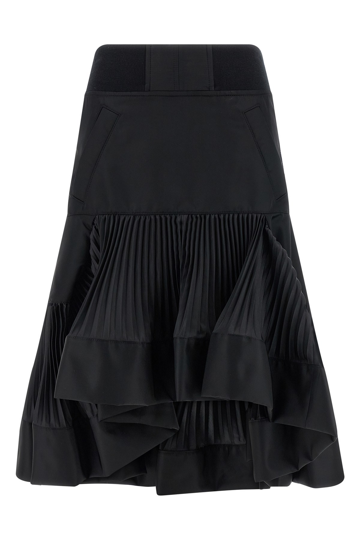 Pleated Insert Skirt