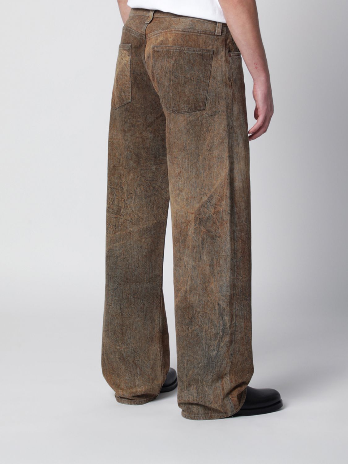 Jeans Men color Brown