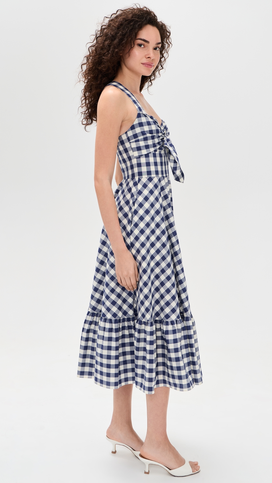 Nellie Dress Navy/Optic