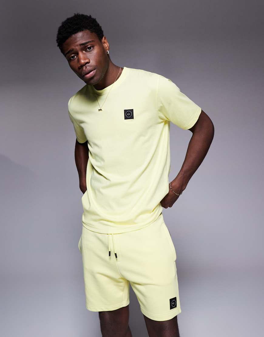 Marshall Artist siren t-shirt in lemon-Yellow