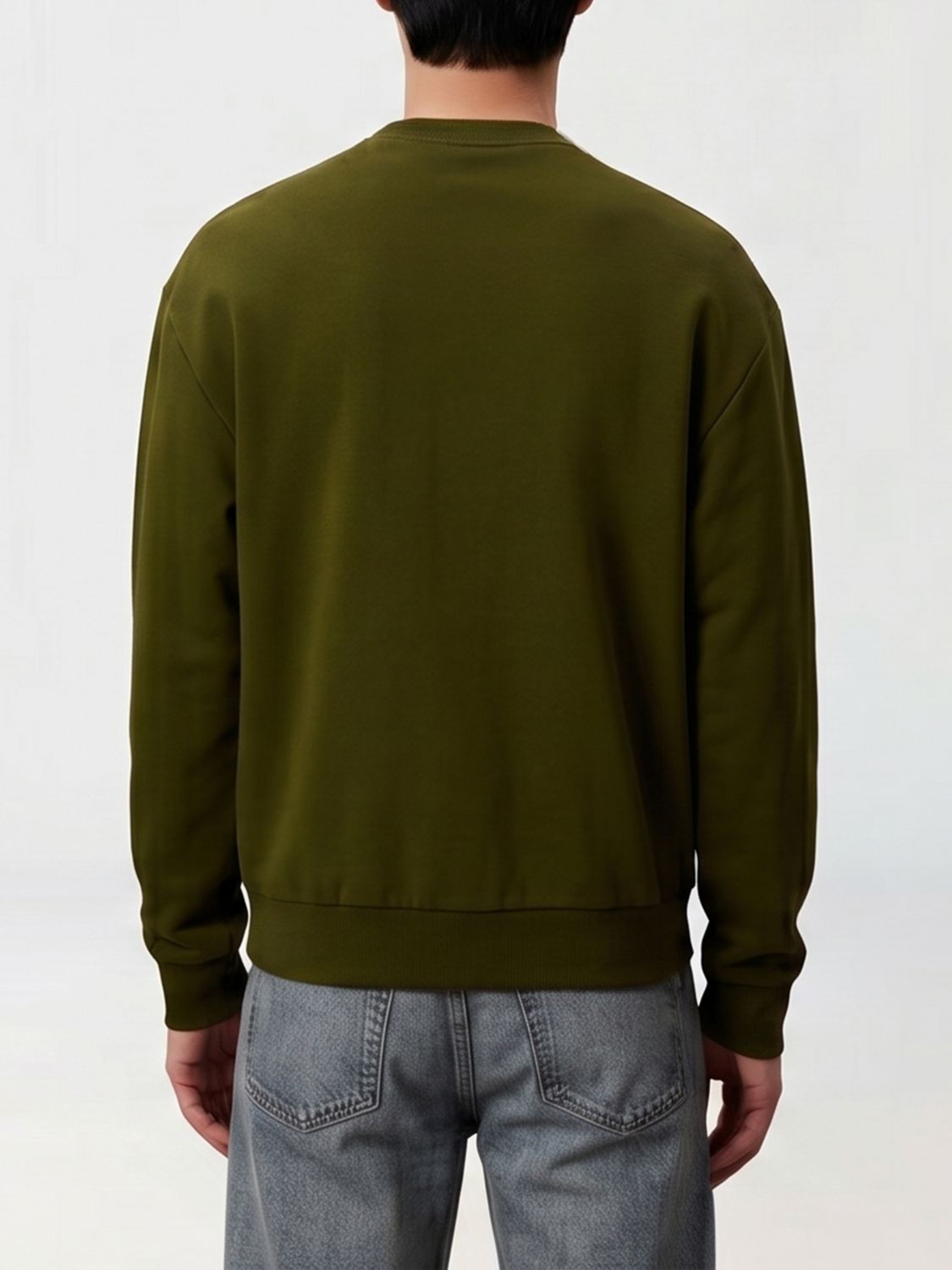 Sweatshirt Men color Military