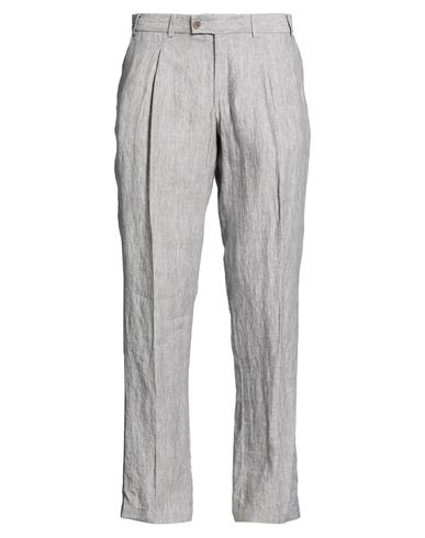 Man Pants Light grey Size 33 Linen