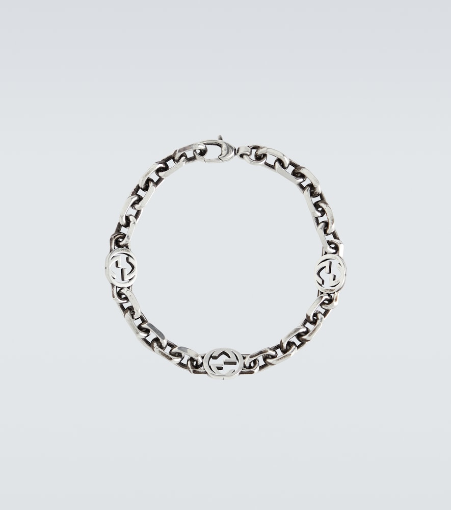Gucci Silver Interlocking G bracelet