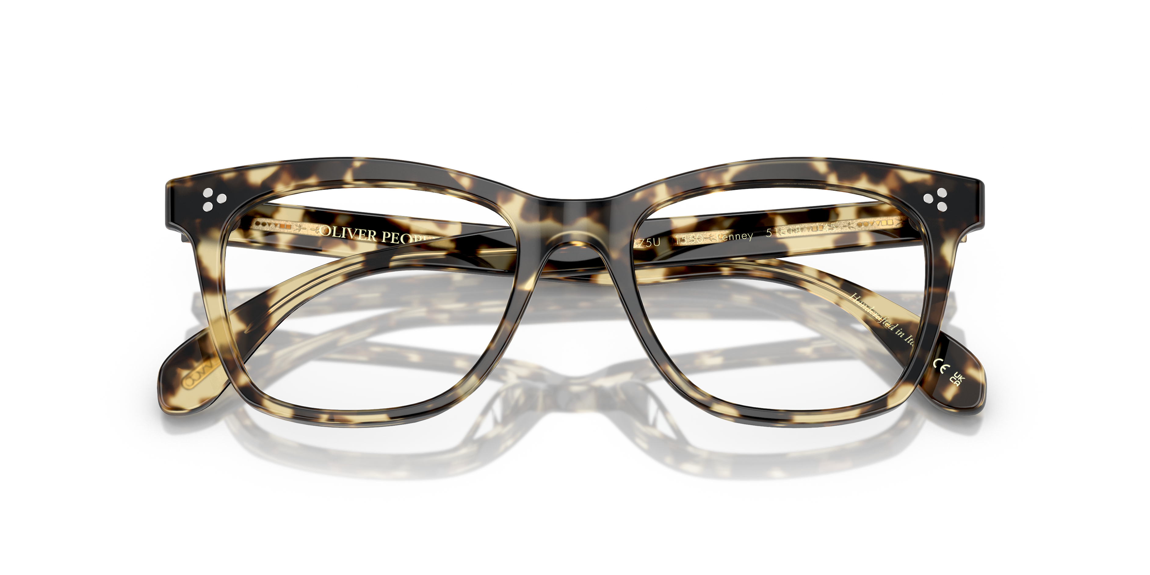 Oliver Peoples Donna Oliver Peoples OV5375U PENNEY 1550 Montature da vista Acetato Tartaruga Trasparente Pillow Normale