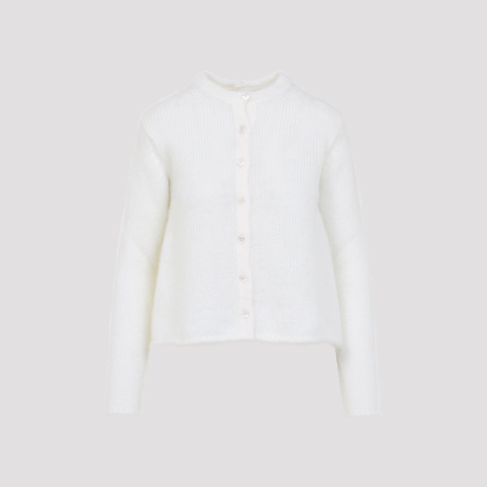 Mohair-blend Cardigan