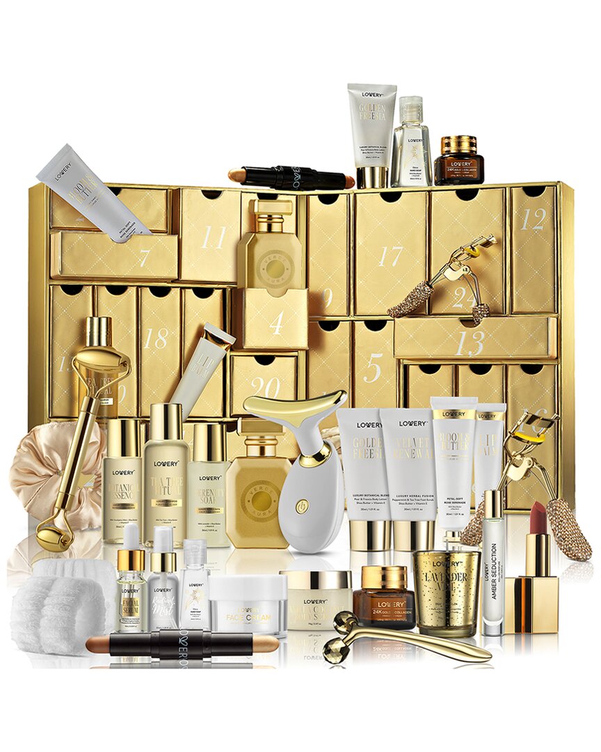 24pc Limited-Edition Luxury Skincare & Beauty Advent Calendar Gift Set