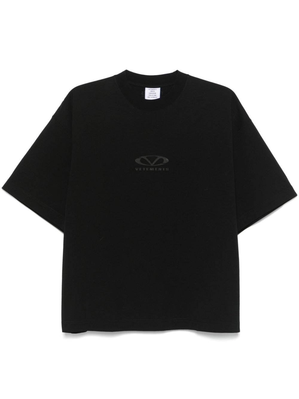 Logo-print T-shirt - Black