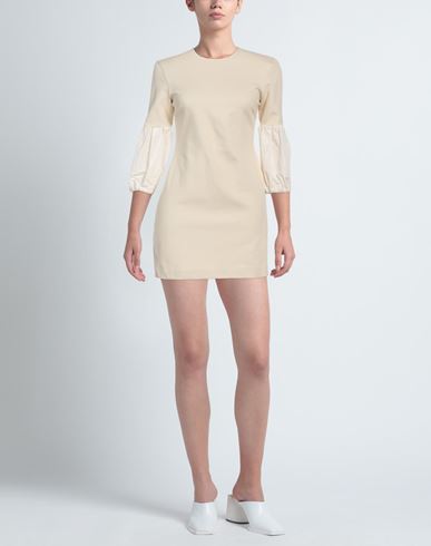 Jucca Woman Mini dress Ivory Size 4 Viscose, Polyamide, Elastane