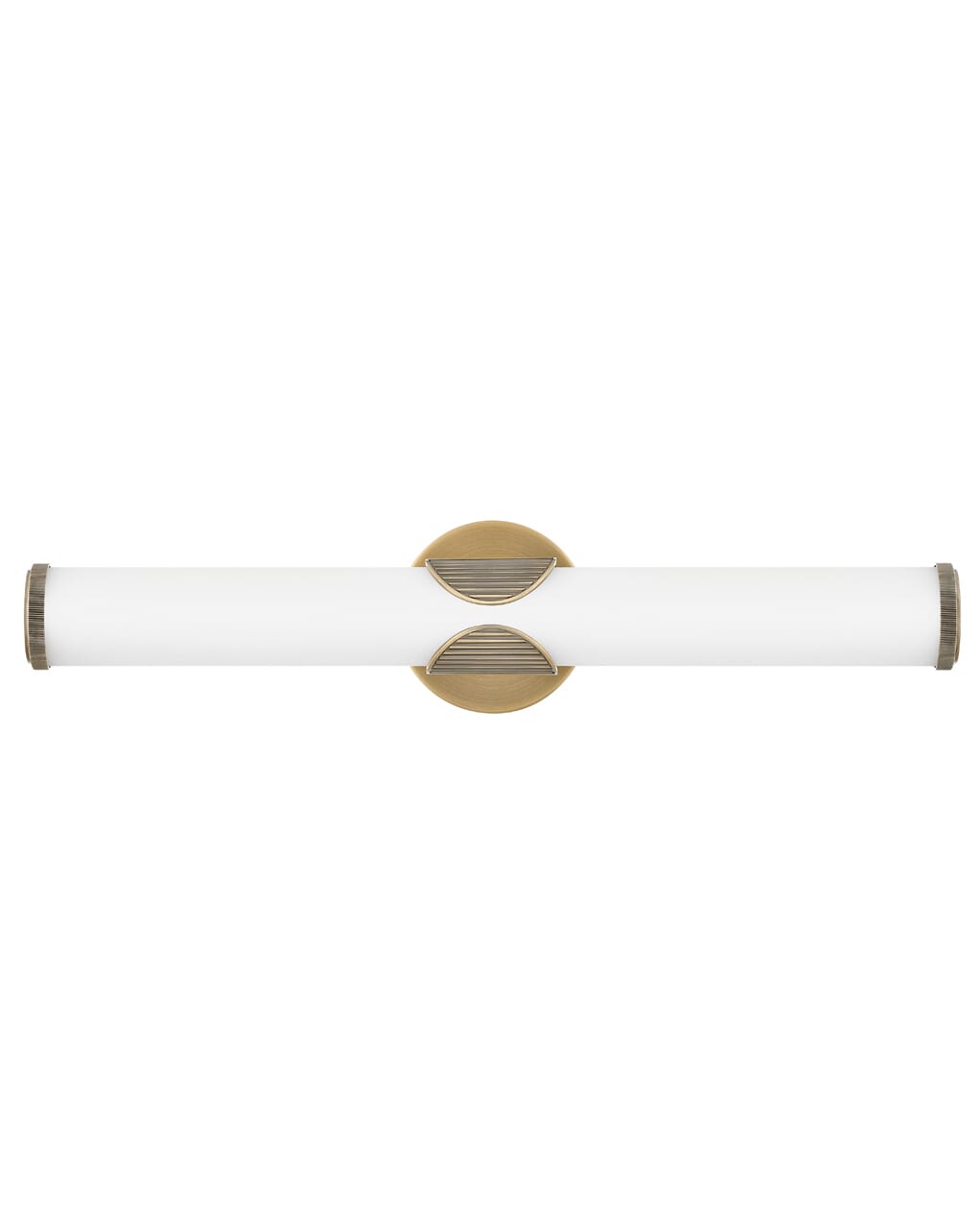 Lacquered Brass LED Vanity from the Femi Collection