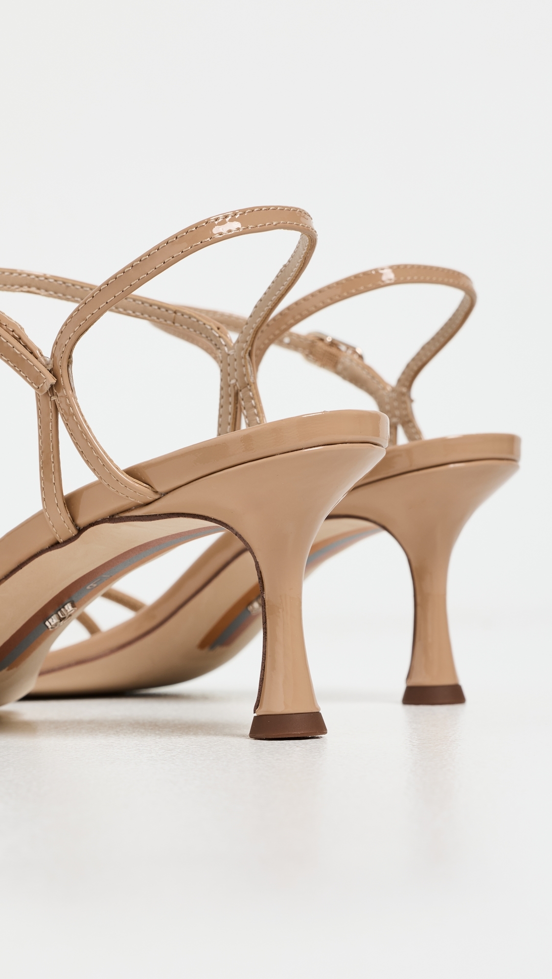 Presley Strappy Kitten Heels Sienna Tan