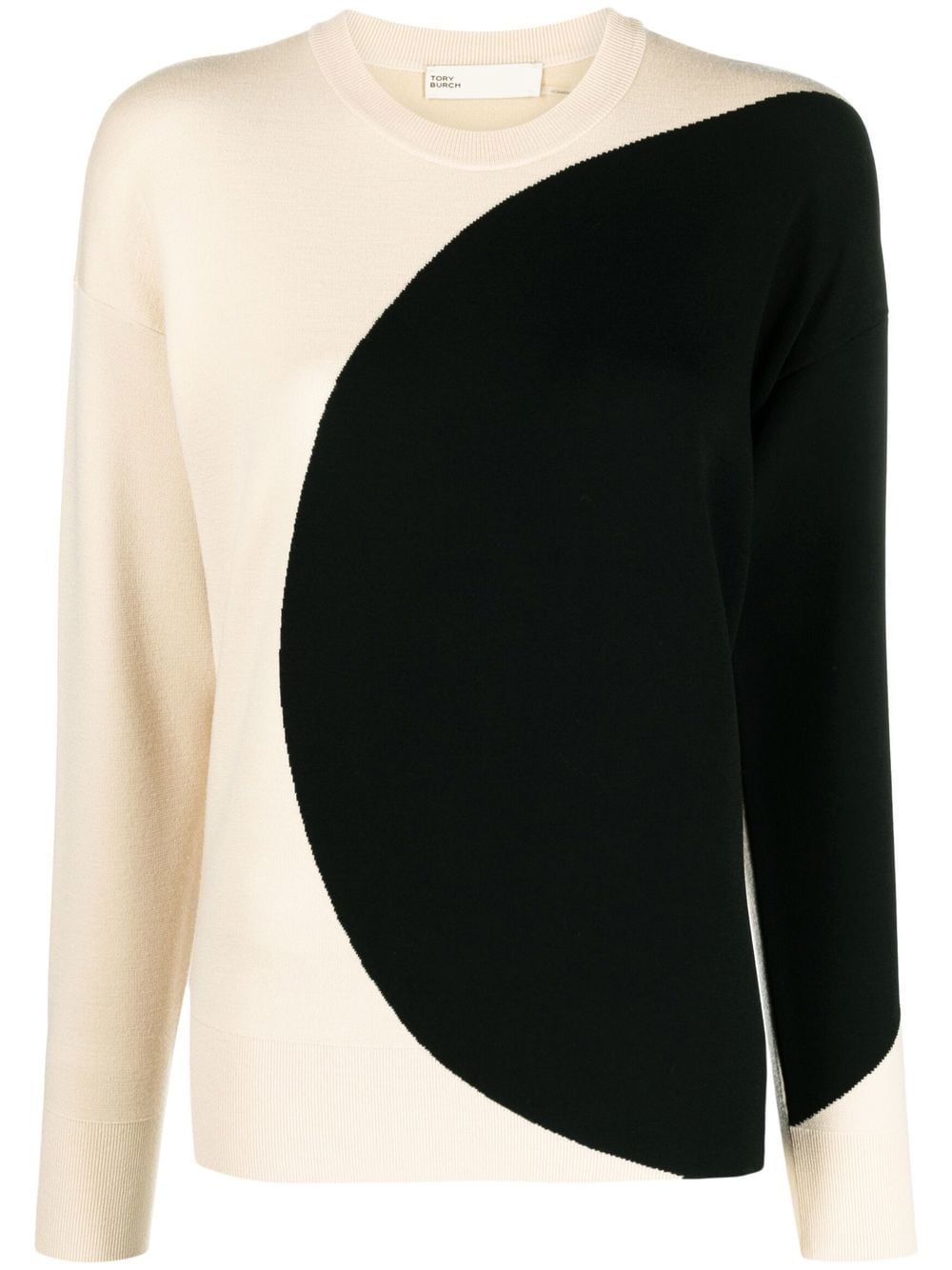 Colorblock Crewneck Sweater