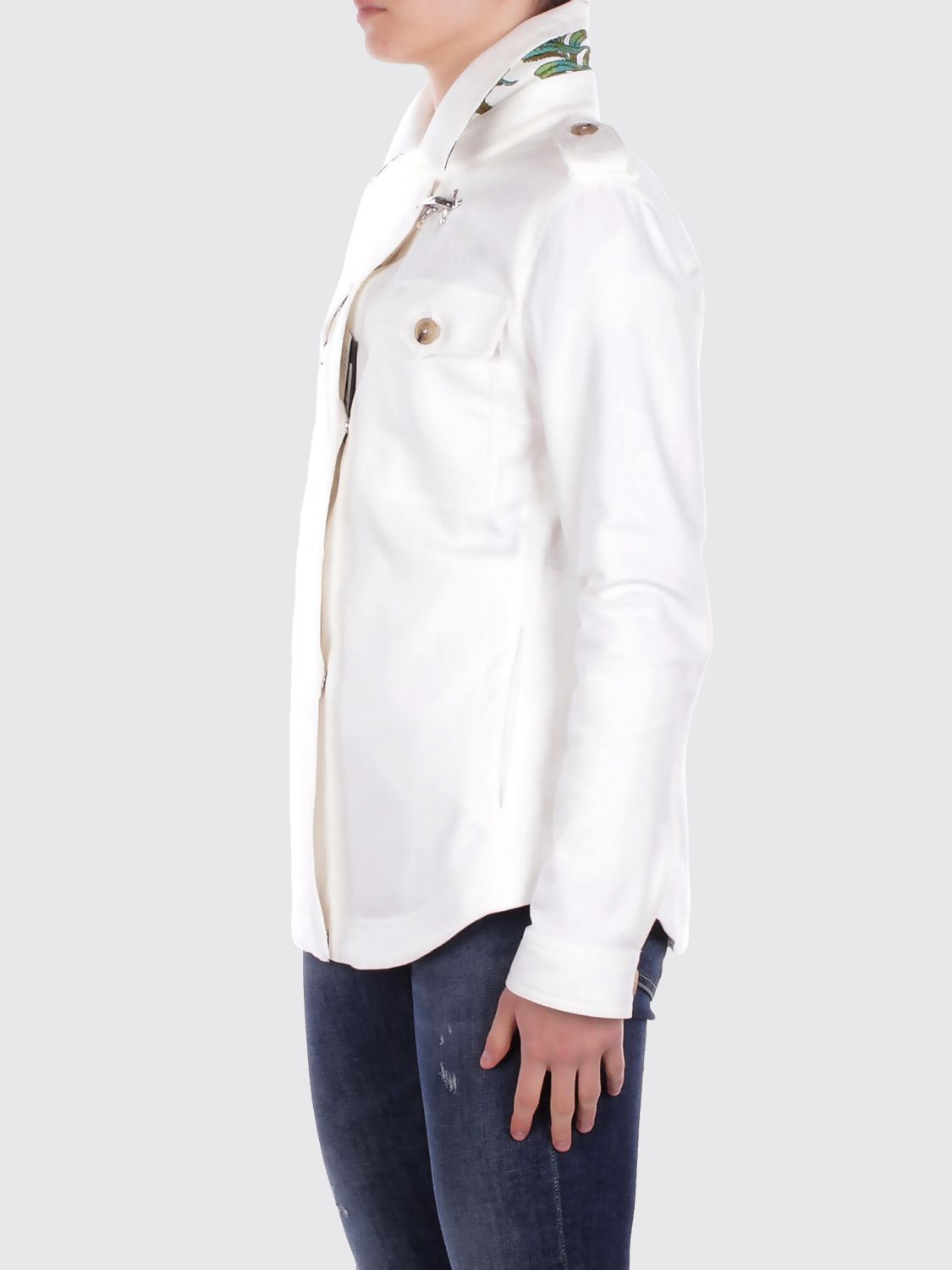 Jacket Woman color White