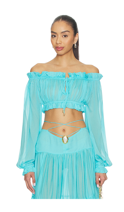 Cin Cin Ipanema Top in Teal. XS. Also in L, M