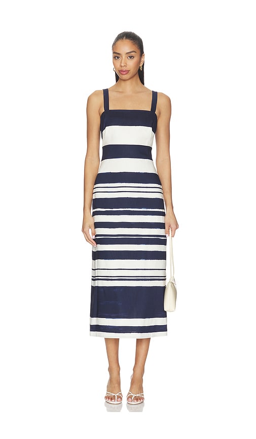 Veronica Beard Ella Dress in Navy,White. - 00 also , 10, 2, 4