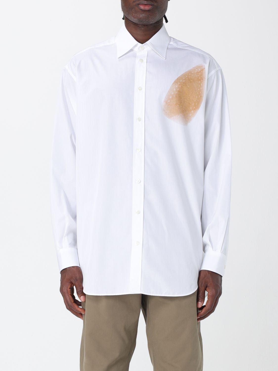 Shirt Men color Brown