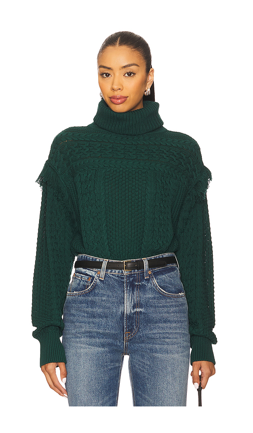Cleobella Haven Sweater in Green. S. Also in