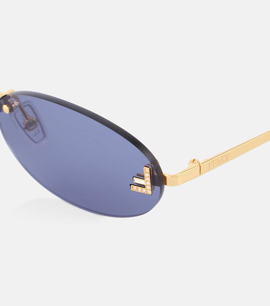 First Crystal embellished sunglasses