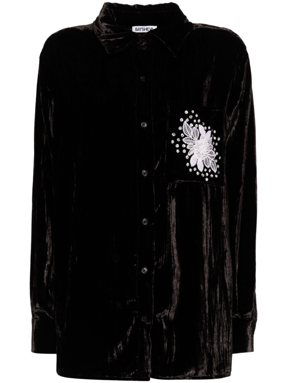 Button fastening shirt - Black