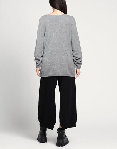 Woman Sweater Grey Size L Merino Wool, Viscose, Polyamide, Cashmere