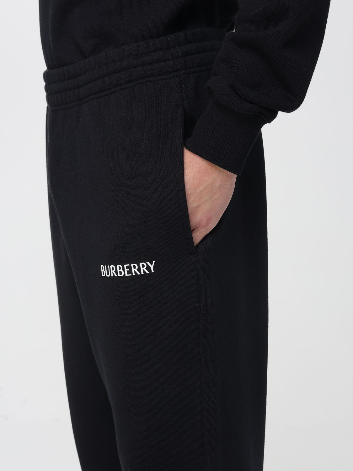 Pants Men color Black