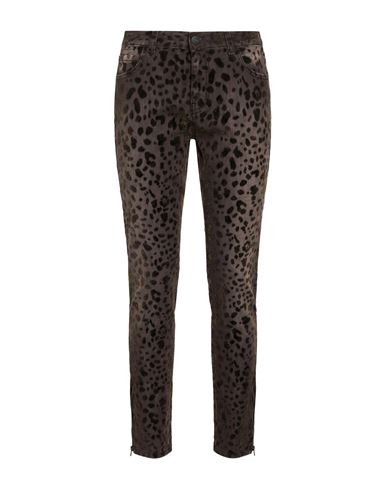 Woman Jeans Black Size 28 Cotton, Polyester, Elastane