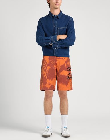 Man Denim shorts Orange Size XL Cotton