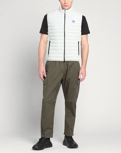 Man Vest White Size XS Polyamide