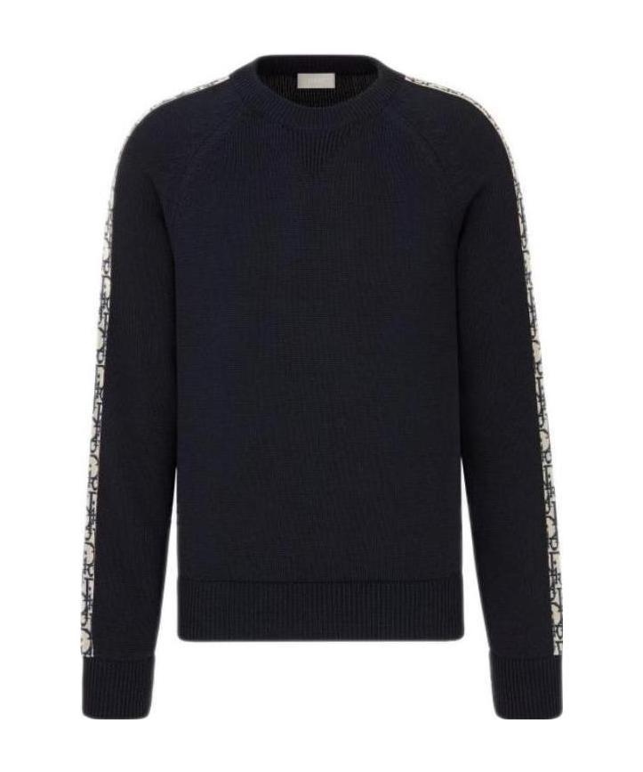 Sweater with Dior Oblique Inserts