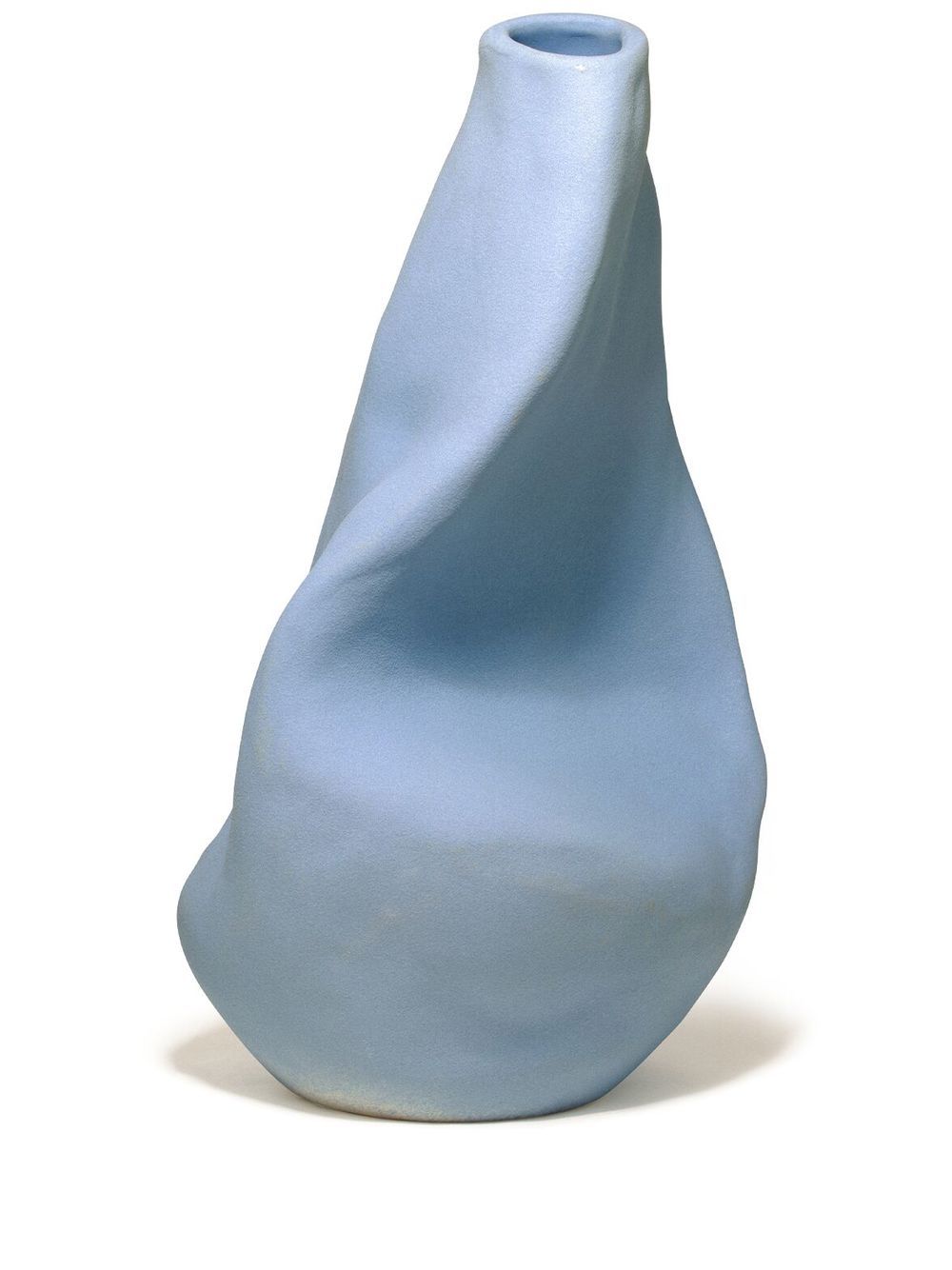 Giant Solitude sculpted vase - Blue