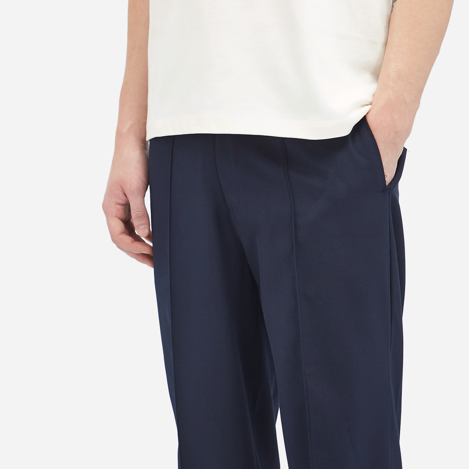 Men's Pleated Trousers V2 Navy