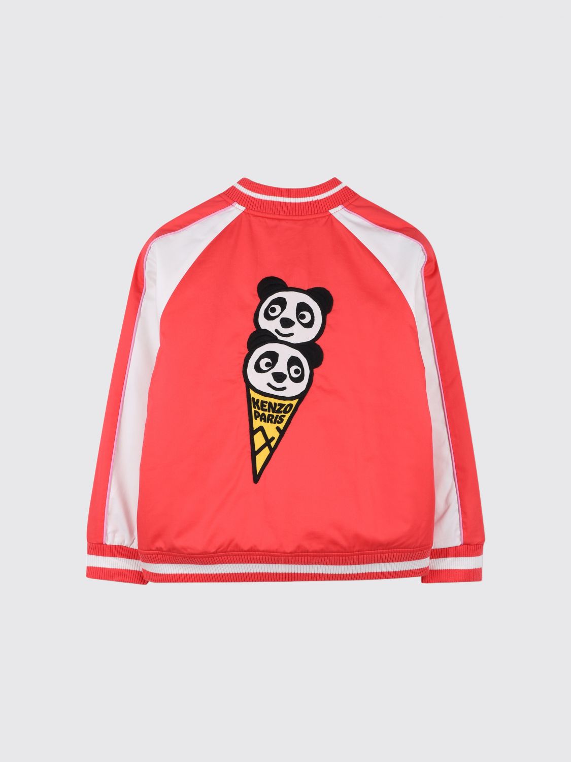 Coat Kids color Red