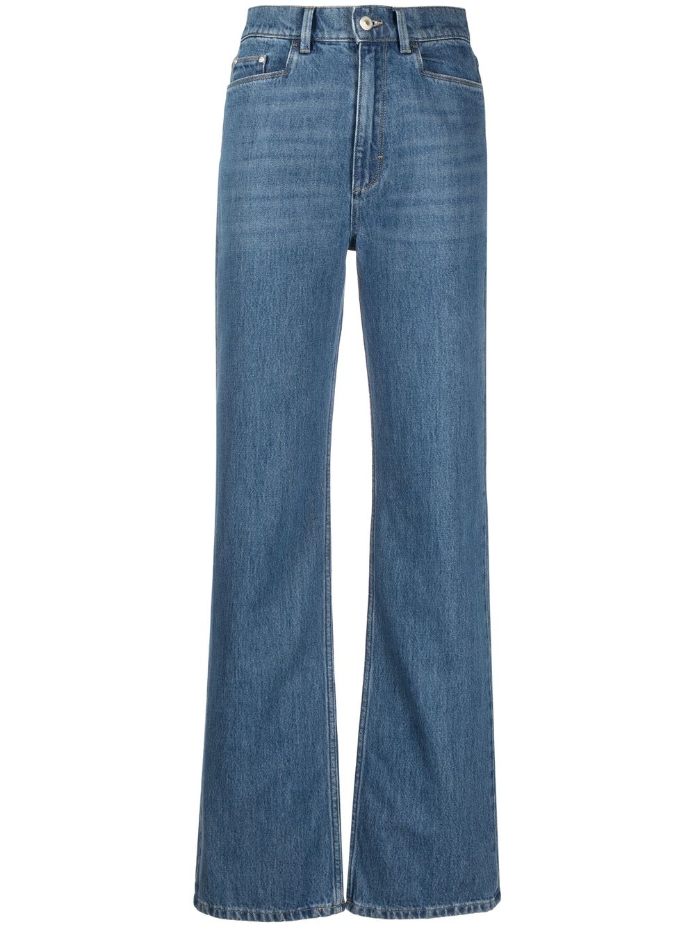 Rose high-waisted jeans - Blue