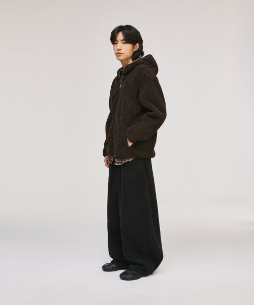 Wide Polar Fleece Training Pants