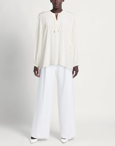 Woman Top White Size 6 Polyester, Recycled polyester